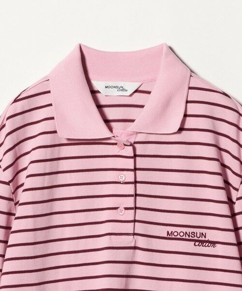 BEAUTY&YOUTH UNITED ARROWS / ビューティー&ユース ユナイテッドアローズ ポロシャツ | ＜MOONSUN＞ボーダー ロングスリーブポロシャツ | 詳細14