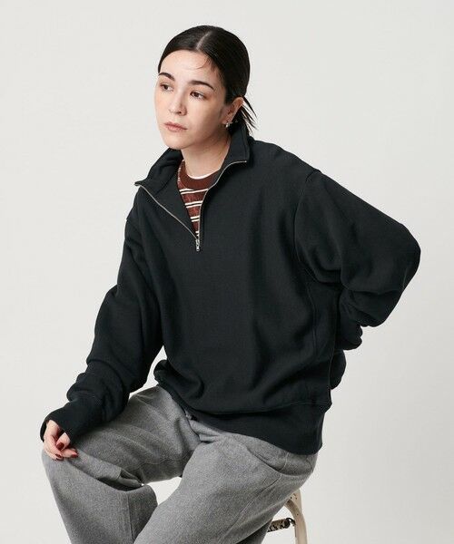 BEAUTY&YOUTH UNITED ARROWS / ビューティー&ユース ユナイテッドアローズ スウェット | 【別注】＜Champion＞ハーフジッププルオーバー | 詳細2