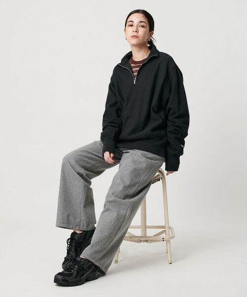 BEAUTY&YOUTH UNITED ARROWS / ビューティー&ユース ユナイテッドアローズ スウェット | 【別注】＜Champion＞ハーフジッププルオーバー | 詳細3