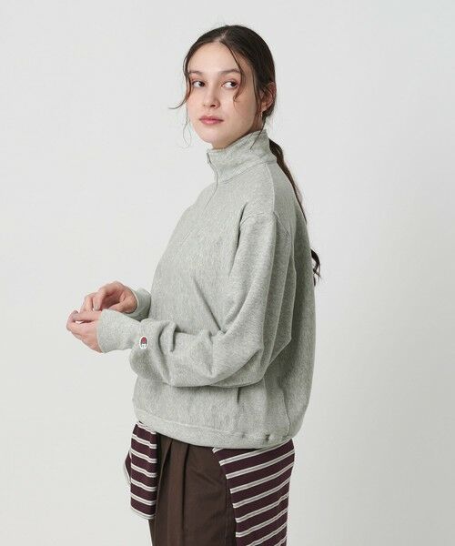 BEAUTY&YOUTH UNITED ARROWS / ビューティー&ユース ユナイテッドアローズ スウェット | 【別注】＜Champion＞ハーフジッププルオーバー | 詳細9