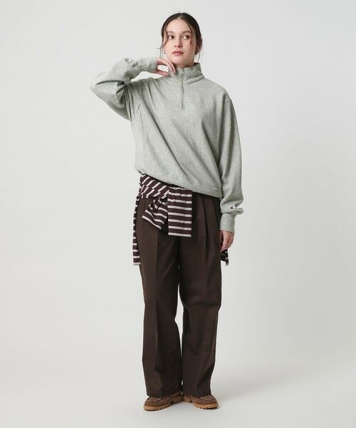 BEAUTY&YOUTH UNITED ARROWS / ビューティー&ユース ユナイテッドアローズ スウェット | 【別注】＜Champion＞ハーフジッププルオーバー | 詳細10