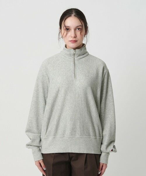 別注】＜Champion＞ハーフジッププルオーバー （スウェット