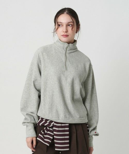 別注】＜Champion＞ハーフジッププルオーバー （スウェット