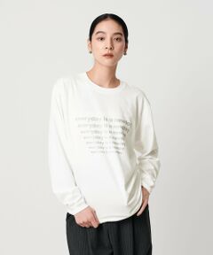 BEAUTY&YOUTH UNITED ARROWS / ビューティー&ユース ユナイテッドアローズ Tシャツ | 【別注】＜OAFISH＞プリントロングスリーブTシャツ