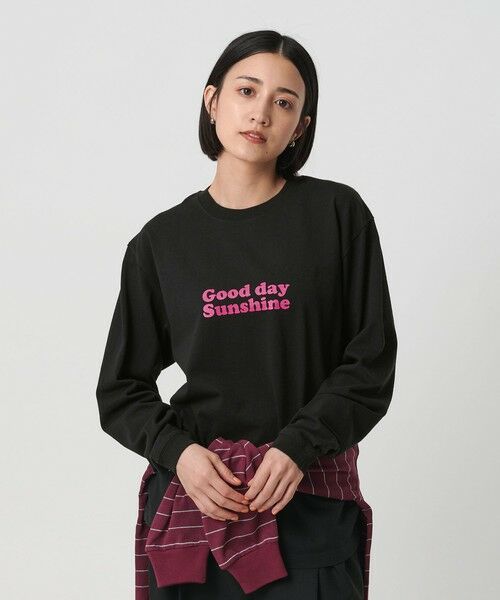 BEAUTY&YOUTH UNITED ARROWS / ビューティー&ユース ユナイテッドアローズ Tシャツ | 【別注】＜OAFISH＞プリントロングスリーブTシャツ | 詳細12