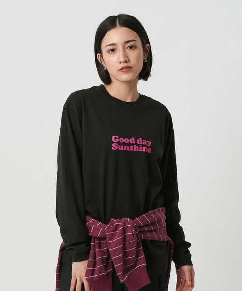 BEAUTY&YOUTH UNITED ARROWS / ビューティー&ユース ユナイテッドアローズ Tシャツ | 【別注】＜OAFISH＞プリントロングスリーブTシャツ | 詳細13