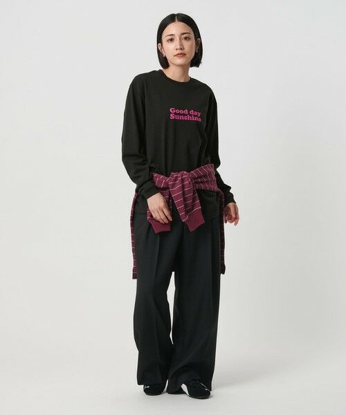 BEAUTY&YOUTH UNITED ARROWS / ビューティー&ユース ユナイテッドアローズ Tシャツ | 【別注】＜OAFISH＞プリントロングスリーブTシャツ | 詳細14