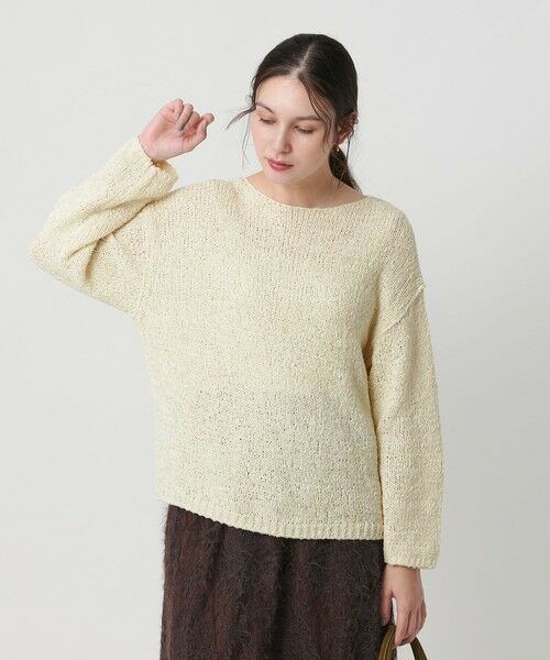 BEAUTY&YOUTH UNITED ARROWS / ビューティー&ユース ユナイテッドアローズ ニット・セーター | テープヤーン ニットプルオーバー | 詳細1