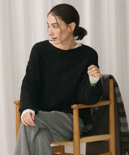 BEAUTY&YOUTH UNITED ARROWS / ビューティー&ユース ユナイテッドアローズ ニット・セーター | テープヤーン ニットプルオーバー | 詳細7