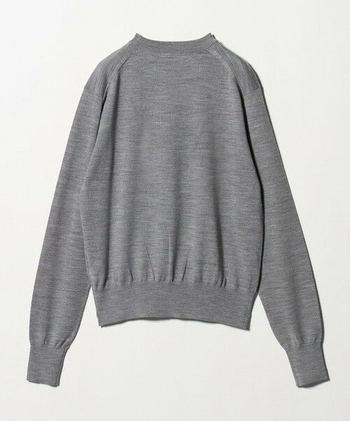 BEAUTY&YOUTH UNITED ARROWS / ビューティー&ユース ユナイテッドアローズ ニット・セーター | ウールポリエステル ハイゲージクルーネックニット ウォッシャブル | 詳細8