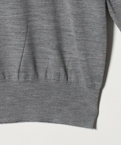 BEAUTY&YOUTH UNITED ARROWS / ビューティー&ユース ユナイテッドアローズ ニット・セーター | ウールポリエステル ハイゲージクルーネックニット ウォッシャブル | 詳細11