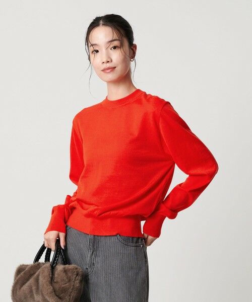 BEAUTY&YOUTH UNITED ARROWS / ビューティー&ユース ユナイテッドアローズ ニット・セーター | ウールポリエステル ハイゲージクルーネックニット ウォッシャブル | 詳細16