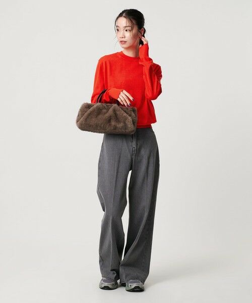 BEAUTY&YOUTH UNITED ARROWS / ビューティー&ユース ユナイテッドアローズ ニット・セーター | ウールポリエステル ハイゲージクルーネックニット ウォッシャブル | 詳細17