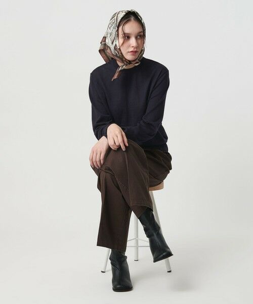 BEAUTY&YOUTH UNITED ARROWS / ビューティー&ユース ユナイテッドアローズ ニット・セーター | ウールポリエステル ハイゲージクルーネックニット ウォッシャブル | 詳細23