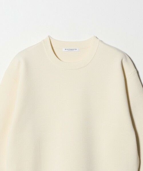 BEAUTY&YOUTH UNITED ARROWS / ビューティー&ユース ユナイテッドアローズ ニット・セーター | ポリエステルブレンド ミラノリブ プルオーバー | 詳細8