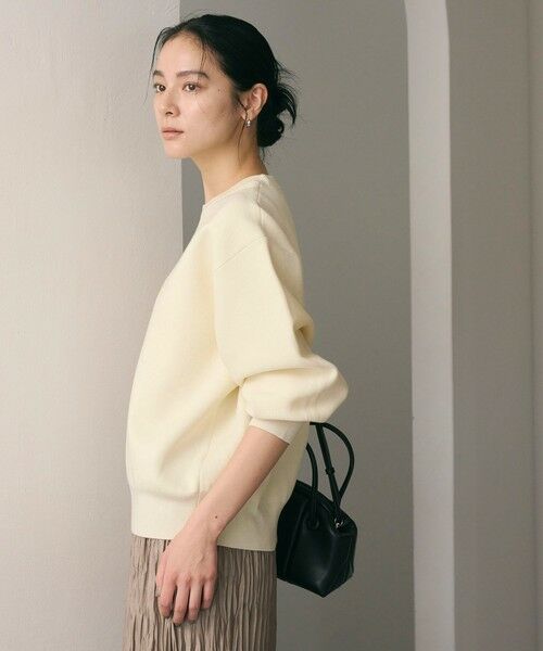 BEAUTY&YOUTH UNITED ARROWS / ビューティー&ユース ユナイテッドアローズ ニット・セーター | ポリエステルブレンド ミラノリブ プルオーバー | 詳細3
