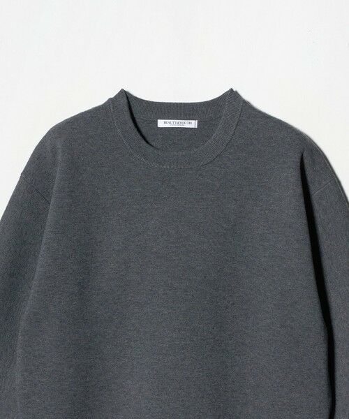BEAUTY&YOUTH UNITED ARROWS / ビューティー&ユース ユナイテッドアローズ ニット・セーター | ポリエステルブレンド ミラノリブ プルオーバー | 詳細18