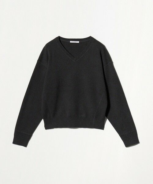 BEAUTY&YOUTH UNITED ARROWS / ビューティー&ユース ユナイテッドアローズ ニット・セーター | ソフトコットン Vネック スムース ニットプルオーバー ウォッシャブル | 詳細4