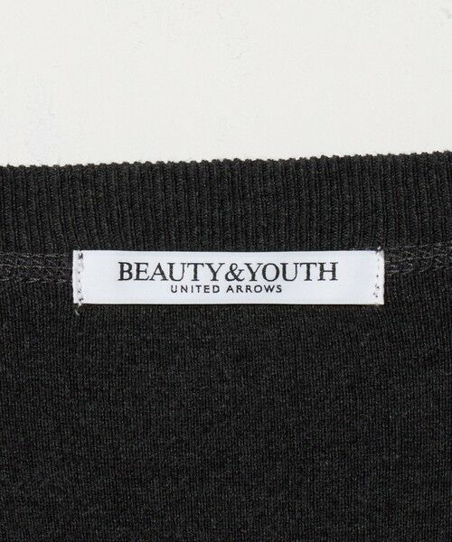 BEAUTY&YOUTH UNITED ARROWS / ビューティー&ユース ユナイテッドアローズ ニット・セーター | ソフトコットン Vネック スムース ニットプルオーバー ウォッシャブル | 詳細11