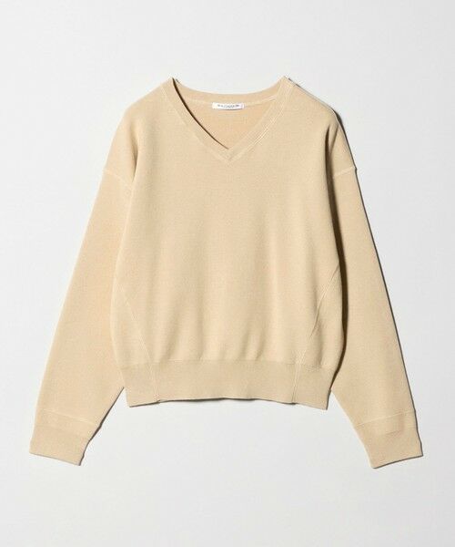 BEAUTY&YOUTH UNITED ARROWS / ビューティー&ユース ユナイテッドアローズ ニット・セーター | ソフトコットン Vネック スムース ニットプルオーバー ウォッシャブル | 詳細13
