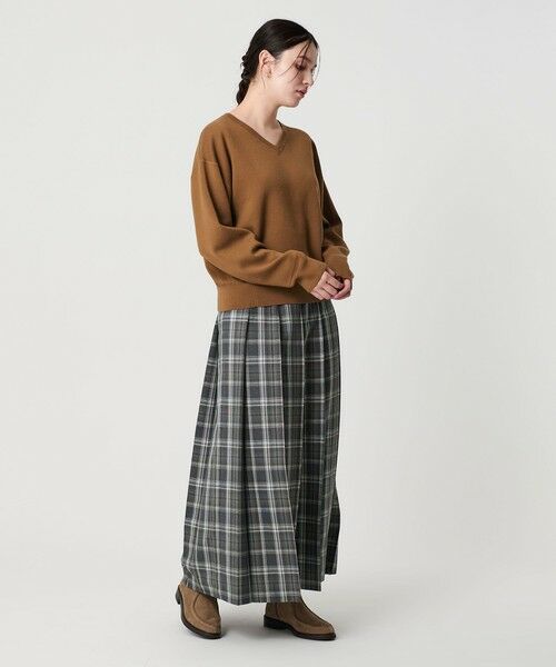 BEAUTY&YOUTH UNITED ARROWS / ビューティー&ユース ユナイテッドアローズ ニット・セーター | ソフトコットン Vネック スムース ニットプルオーバー ウォッシャブル | 詳細15