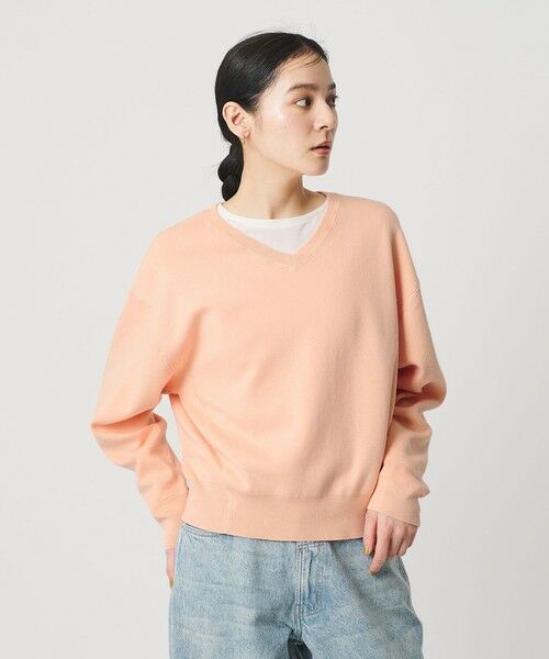 BEAUTY&YOUTH UNITED ARROWS / ビューティー&ユース ユナイテッドアローズ ニット・セーター | ソフトコットン Vネック スムース ニットプルオーバー ウォッシャブル | 詳細19