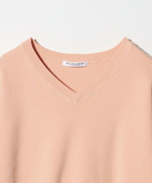BEAUTY&YOUTH UNITED ARROWS / ビューティー&ユース ユナイテッドアローズ ニット・セーター | ソフトコットン Vネック スムース ニットプルオーバー ウォッシャブル | 詳細23