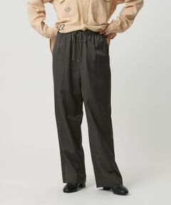 BEAUTY&YOUTH UNITED ARROWS / ビューティー&ユース ユナイテッドアローズ その他パンツ | コットンレーヨンサテン ドローストワイドパンツ