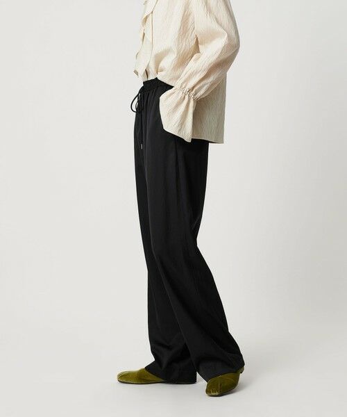 BEAUTY&YOUTH UNITED ARROWS / ビューティー&ユース ユナイテッドアローズ その他パンツ | コットンレーヨンサテン ドローストワイドパンツ | 詳細2