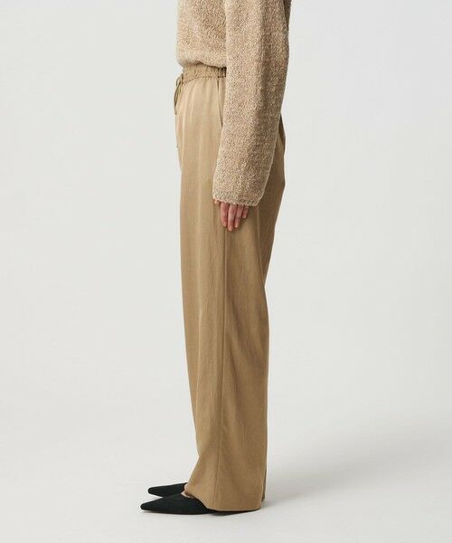 BEAUTY&YOUTH UNITED ARROWS / ビューティー&ユース ユナイテッドアローズ その他パンツ | コットンレーヨンサテン ドローストワイドパンツ | 詳細14