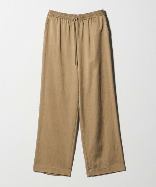 BEAUTY&YOUTH UNITED ARROWS / ビューティー&ユース ユナイテッドアローズ その他パンツ | コットンレーヨンサテン ドローストワイドパンツ | 詳細16