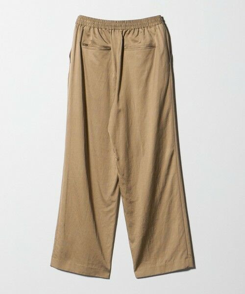 BEAUTY&YOUTH UNITED ARROWS / ビューティー&ユース ユナイテッドアローズ その他パンツ | コットンレーヨンサテン ドローストワイドパンツ | 詳細17