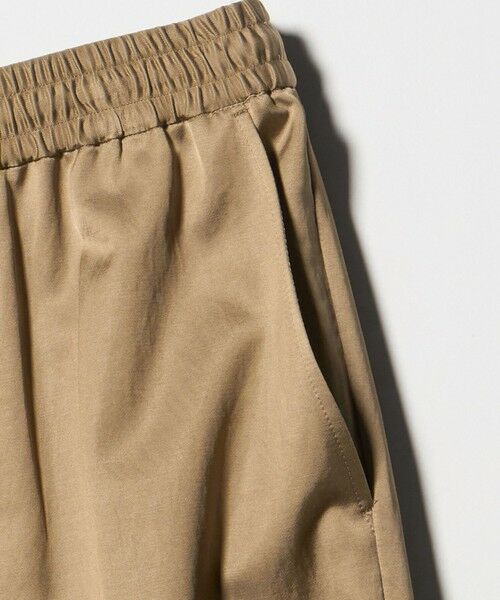 BEAUTY&YOUTH UNITED ARROWS / ビューティー&ユース ユナイテッドアローズ その他パンツ | コットンレーヨンサテン ドローストワイドパンツ | 詳細19
