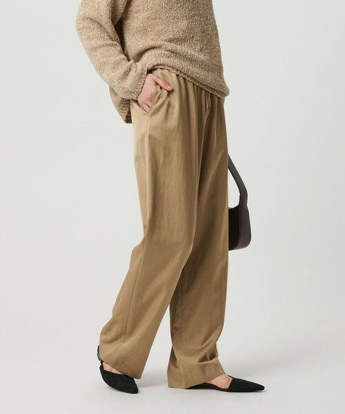 BEAUTY&YOUTH UNITED ARROWS / ビューティー&ユース ユナイテッドアローズ その他パンツ | コットンレーヨンサテン ドローストワイドパンツ | 詳細11