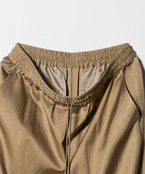 BEAUTY&YOUTH UNITED ARROWS / ビューティー&ユース ユナイテッドアローズ その他パンツ | コットンレーヨンサテン ドローストワイドパンツ | 詳細20