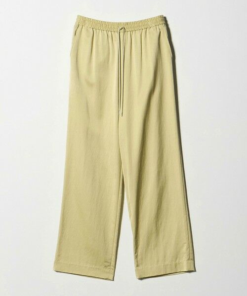 BEAUTY&YOUTH UNITED ARROWS / ビューティー&ユース ユナイテッドアローズ その他パンツ | コットンレーヨンサテン ドローストワイドパンツ | 詳細26
