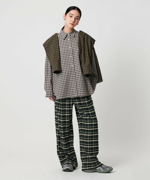 BEAUTY&YOUTH UNITED ARROWS / ビューティー&ユース ユナイテッドアローズ その他パンツ | コットンフランネルチェック パジャマパンツ | 詳細3