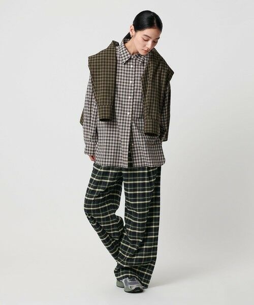 BEAUTY&YOUTH UNITED ARROWS / ビューティー&ユース ユナイテッドアローズ その他パンツ | コットンフランネルチェック パジャマパンツ | 詳細4