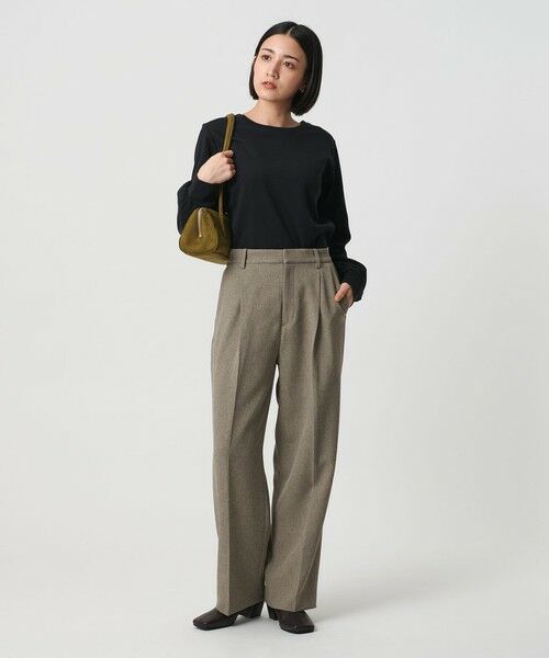 BEAUTY&YOUTH UNITED ARROWS / ビューティー&ユース ユナイテッドアローズ スラックス・ドレスパンツ | ポリエステルブレンド バックゴムストレートパンツ | 詳細2
