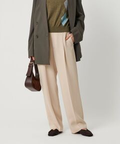 BEAUTY&YOUTH UNITED ARROWS / ビューティー&ユース ユナイテッドアローズ その他パンツ | タックワイドストレートパンツ ウォッシャブル