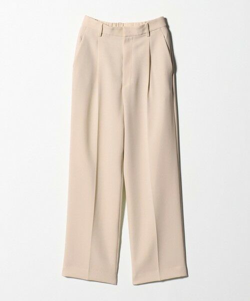 BEAUTY&YOUTH UNITED ARROWS / ビューティー&ユース ユナイテッドアローズ その他パンツ | タックワイドストレートパンツ ウォッシャブル | 詳細4