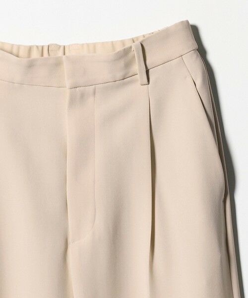 BEAUTY&YOUTH UNITED ARROWS / ビューティー&ユース ユナイテッドアローズ その他パンツ | タックワイドストレートパンツ ウォッシャブル | 詳細6
