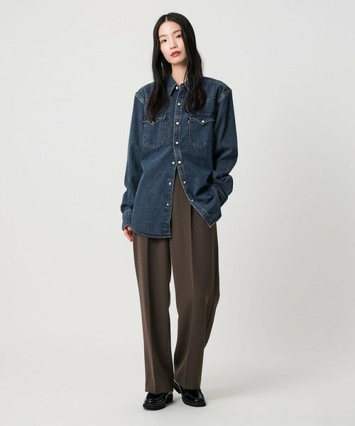 BEAUTY&YOUTH UNITED ARROWS / ビューティー&ユース ユナイテッドアローズ その他パンツ | タックワイドストレートパンツ ウォッシャブル | 詳細19