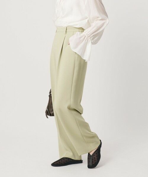 BEAUTY&YOUTH UNITED ARROWS / ビューティー&ユース ユナイテッドアローズ その他パンツ | タックワイドストレートパンツ ウォッシャブル | 詳細29