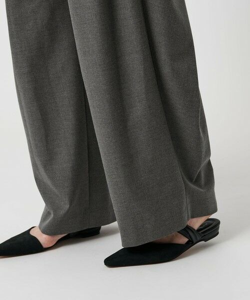 ユナイテッドアローズ　セットアップ　ノーカラー　ワイドパンツ　大きいサイズ　紺 セットアップ ワイドパンツ｜ユナイテッドアローズ公式通販