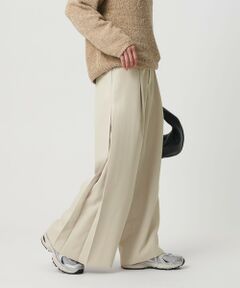 BEAUTY&YOUTH UNITED ARROWS / ビューティー&ユース ユナイテッドアローズ その他パンツ | ポリエステル プリーツワイドパンツ