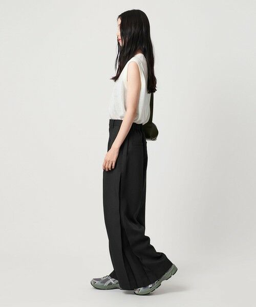 BEAUTY&YOUTH UNITED ARROWS / ビューティー&ユース ユナイテッドアローズ その他パンツ | ポリエステル プリーツワイドパンツ | 詳細11