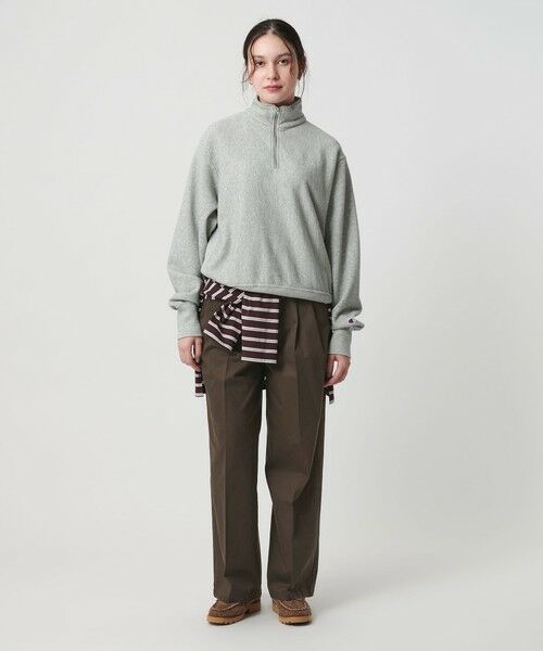 BEAUTY & YOUTH UNITED ARROWS/ビューティー&ユース ユナイテッドアローズ コットン チノ ワイドパンツ OLIVE S BEAUTY & YOUTH UNITED ARROWS/ビューティー&ユース ユナイテッドアローズ コットン チノ ワイドパンツ OLIVE S