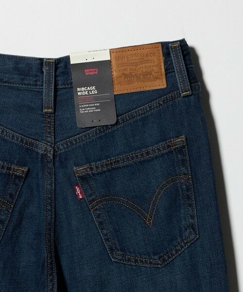 BEAUTY&YOUTH UNITED ARROWS / ビューティー&ユース ユナイテッドアローズ デニムパンツ | 【国内EXCLUSIVE】＜Levi's＞RIBCAGE ワイドデニムパンツ | 詳細10