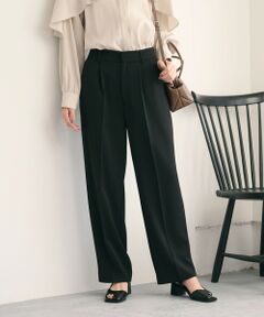 BEAUTY&YOUTH UNITED ARROWS / ビューティー&ユース ユナイテッドアローズ スラックス・ドレスパンツ | 【WEB限定 Wardrobe DAILY MINIMAL】ダブルクロス テーパードパンツ ウォッシャブル